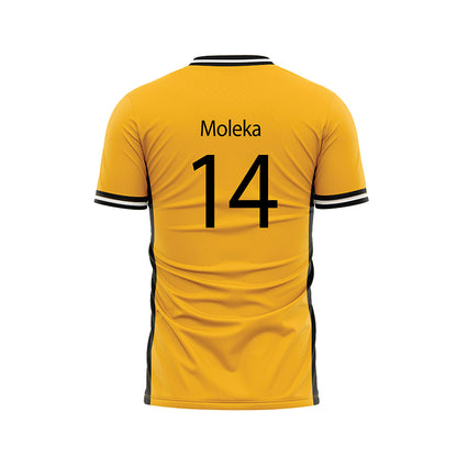 Kennesaw - NCAA Women's Soccer : Naomi Moleka - Gold Soccer Jersey-1