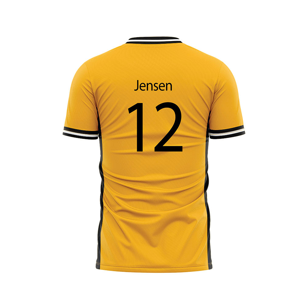 Kennesaw - NCAA Women's Soccer : Mai Jensen - Gold Soccer Jersey-1