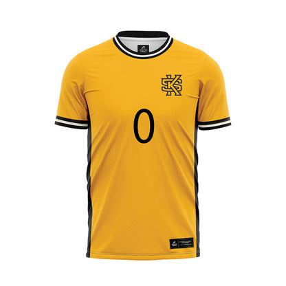 Kennesaw - NCAA Women's Soccer : Sara Hill - Gold Soccer Jersey-0