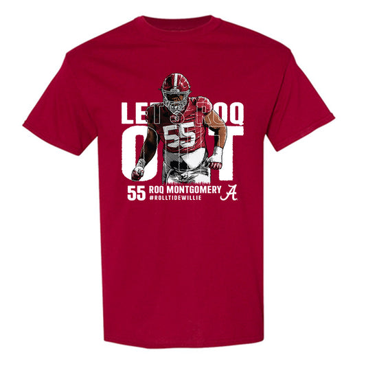 Alabama - NCAA Football : Roq Montgomery Individual Caricature T-Shirt