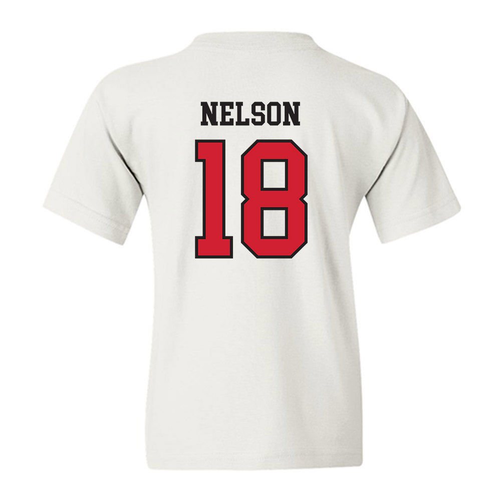 Arkansas State - NCAA Baseball : Jack Nelson - Sports Shersey Youth T-Shirt-3