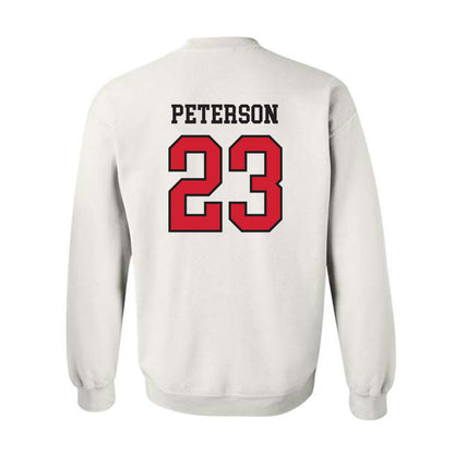 Arkansas State - NCAA Baseball : Sam Peterson - Sports Shersey Crewneck Sweatshirt-3