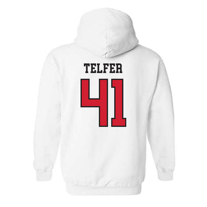 Arkansas State - NCAA Baseball : Tatem Telfer - Sports Shersey Hooded Sweatshirt-1
