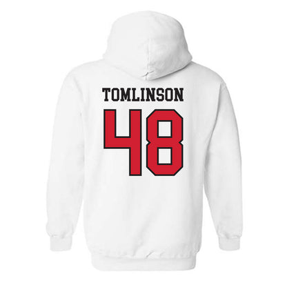 Arkansas State - NCAA Baseball : Houston Tomlinson - Sports Shersey Hooded Sweatshirt-1