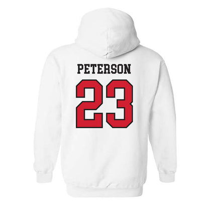 Arkansas State - NCAA Baseball : Sam Peterson - Sports Shersey Hooded Sweatshirt-1