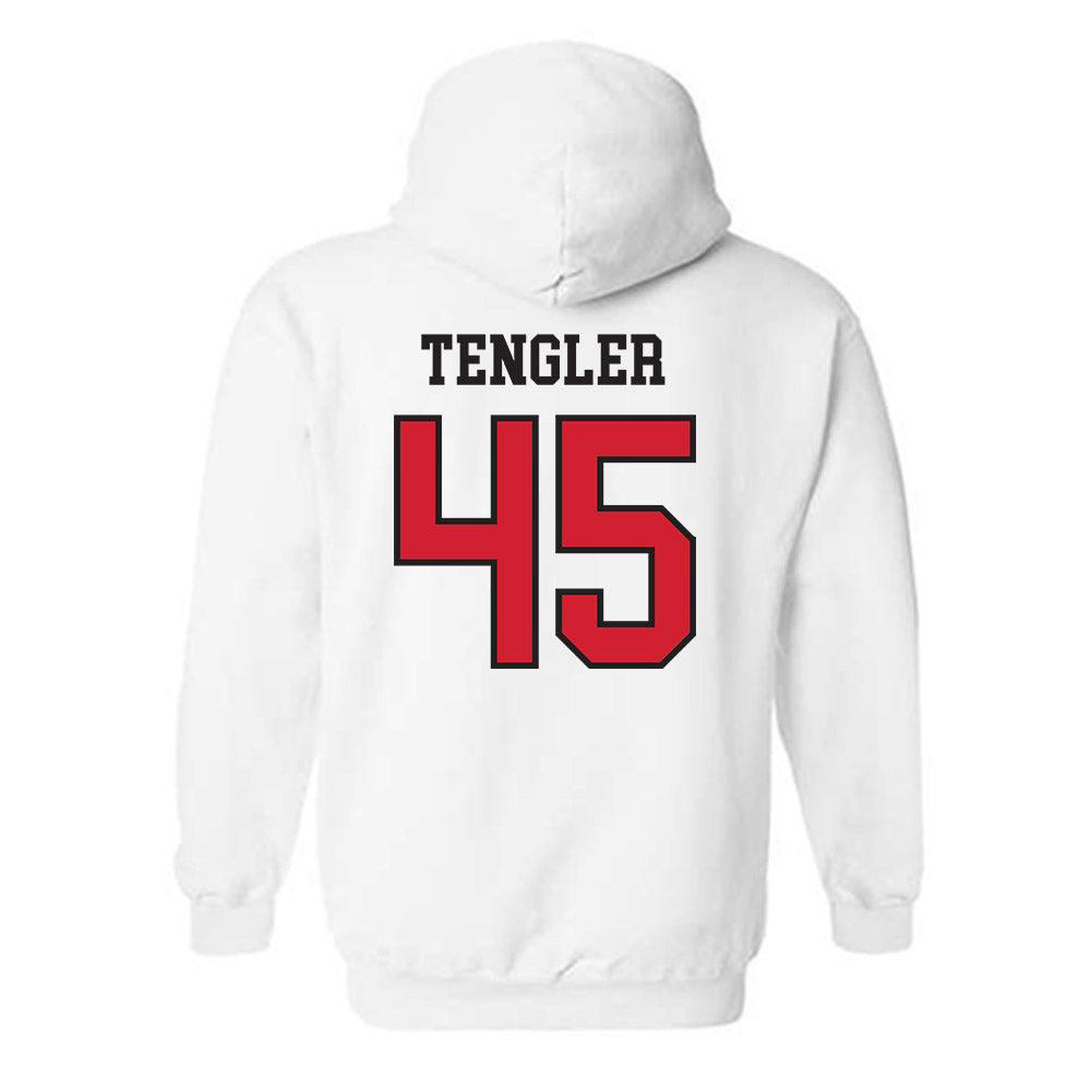 Arkansas State - NCAA Baseball : Ckyler Tengler - Sports Shersey Hooded Sweatshirt-1