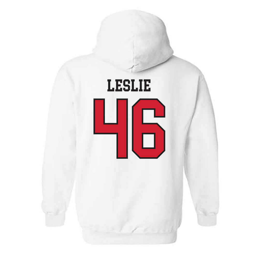Arkansas State - NCAA Baseball : Will Leslie - Sports Shersey Hooded Sweatshirt-1