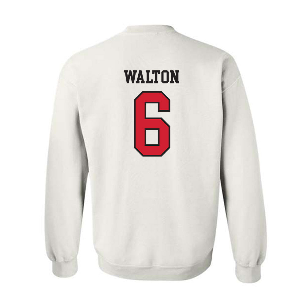 Arkansas State - NCAA Baseball : Lane Walton - Sports Shersey Crewneck Sweatshirt-3