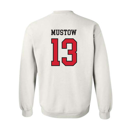 Arkansas State - NCAA Baseball : Adam Mustow - Sports Shersey Crewneck Sweatshirt-3