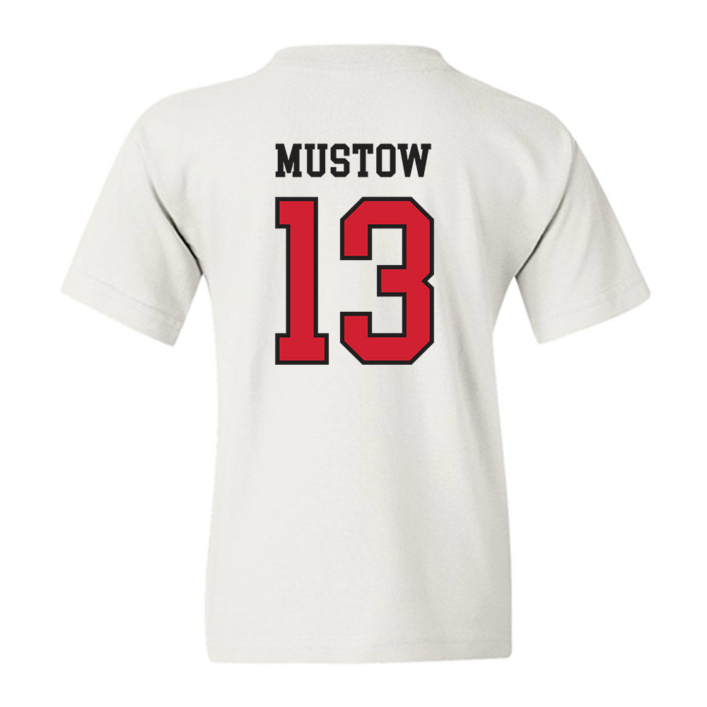 Arkansas State - NCAA Baseball : Adam Mustow - Sports Shersey Youth T-Shirt-2