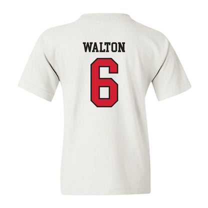 Arkansas State - NCAA Baseball : Lane Walton - Sports Shersey Youth T-Shirt-2