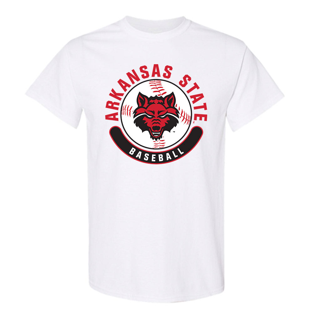 Arkansas State - NCAA Baseball : Ckyler Tengler - Sports Shersey T-Shirt-1