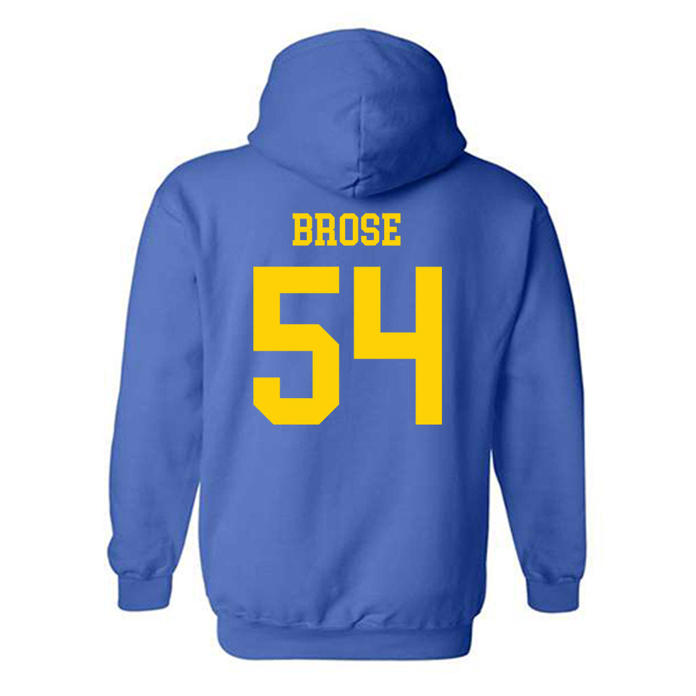 Delaware - NCAA Football : Fintan Brose - Fashion Shersey Hooded Sweatshirt