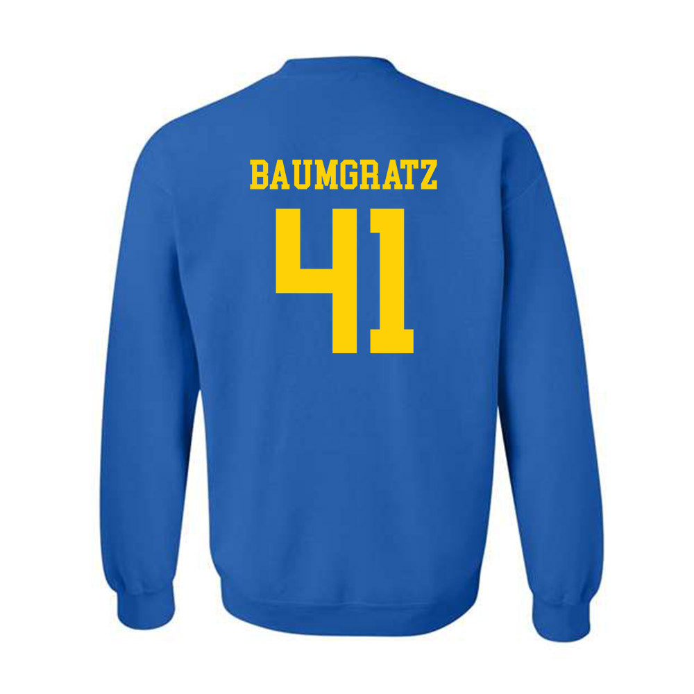 Delaware - NCAA Women's Lacrosse : Molly Baumgratz - Fashion Shersey Crewneck Sweatshirt-1