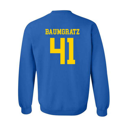 Delaware - NCAA Women's Lacrosse : Molly Baumgratz - Fashion Shersey Crewneck Sweatshirt-1