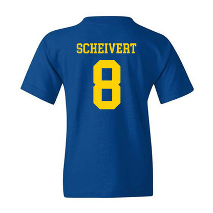 Delaware - NCAA Softball : Katie Scheivert - Fashion Shersey Youth T-Shirt