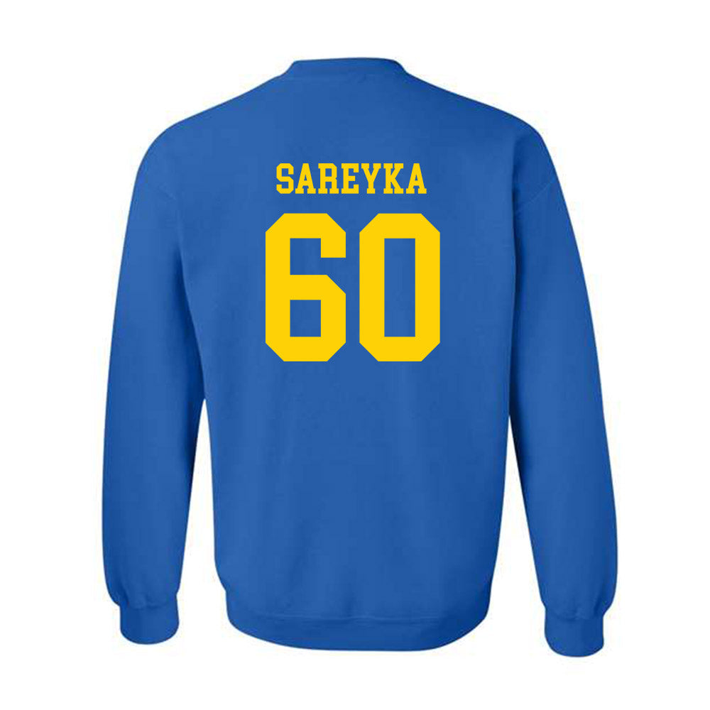 Delaware - NCAA Football : Carter Sareyka - Fashion Shersey Crewneck Sweatshirt-1