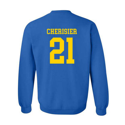 Delaware - NCAA Women's Basketball : Ande'a Cherisier - Fashion Shersey Crewneck Sweatshirt