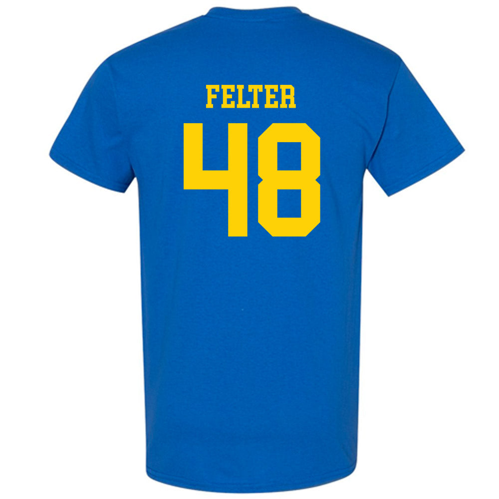 Delaware - NCAA Men's Lacrosse : Casey Felter - Fashion Shersey T-Shirt-1