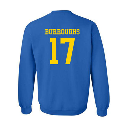 Delaware - NCAA Baseball : Noah Burroughs - Fashion Shersey Crewneck Sweatshirt-1