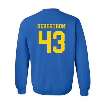 Delaware - NCAA Men's Lacrosse : Wells Bergstrom - Fashion Shersey Crewneck Sweatshirt-1