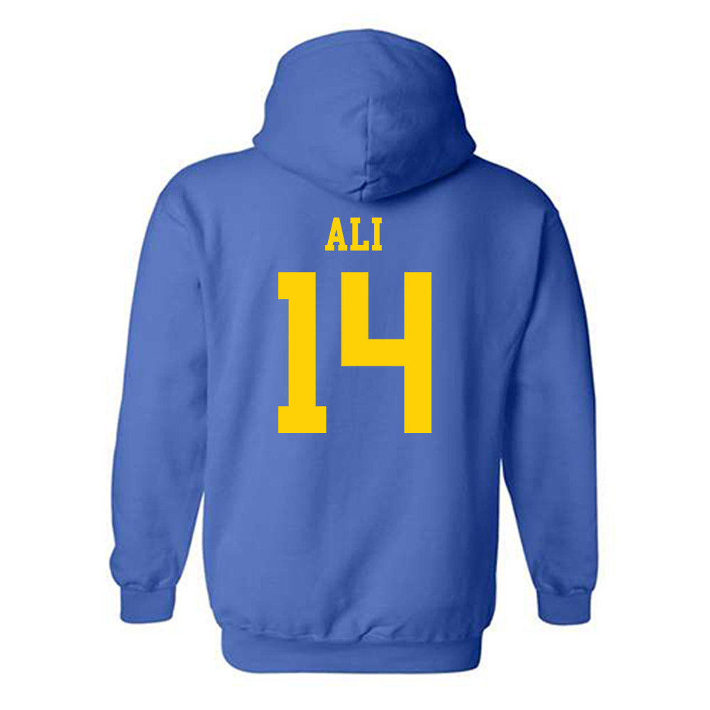 Delaware - NCAA Football : Kahlil Ali - Fashion Shersey Hooded Sweatshirt-1