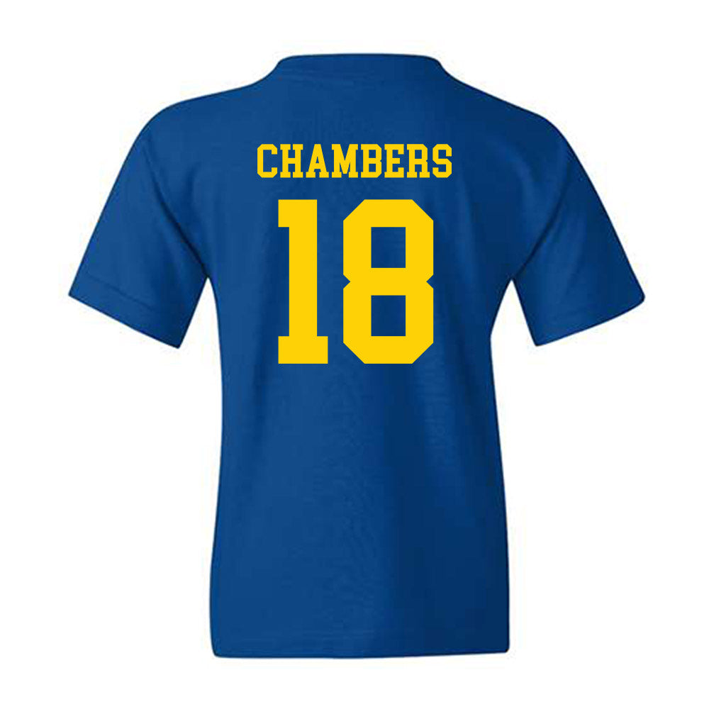 Delaware - NCAA Softball : Morgan Chambers - Fashion Shersey Youth T-Shirt-1