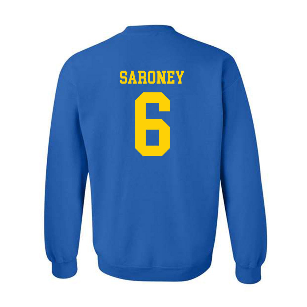 Delaware - NCAA Women's Lacrosse : Halen Saroney - Fashion Shersey Crewneck Sweatshirt-1