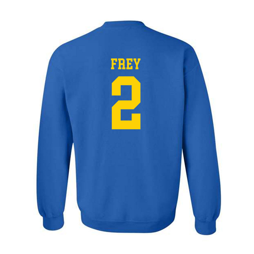 Delaware - NCAA Baseball : Ayden Frey - Fashion Shersey Crewneck Sweatshirt