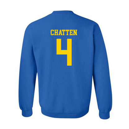 Delaware - NCAA Men's Soccer : Luke Chatten - Fashion Shersey Crewneck Sweatshirt