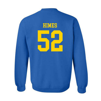 Delaware - NCAA Men's Lacrosse : Aidan Himes - Fashion Shersey Crewneck Sweatshirt-1