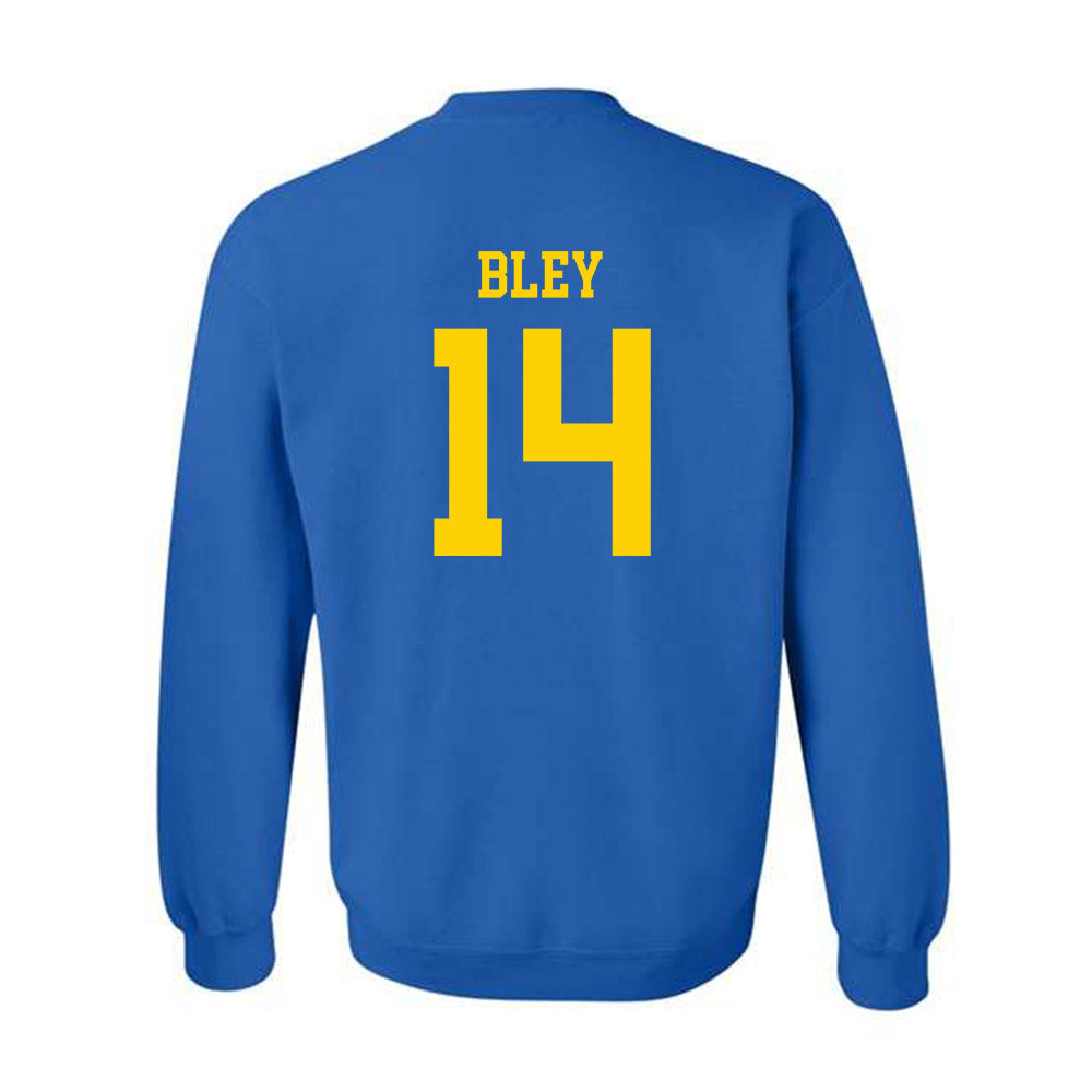 Delaware - NCAA Women's Soccer : Olivia Bley - Fashion Shersey Crewneck Sweatshirt-1