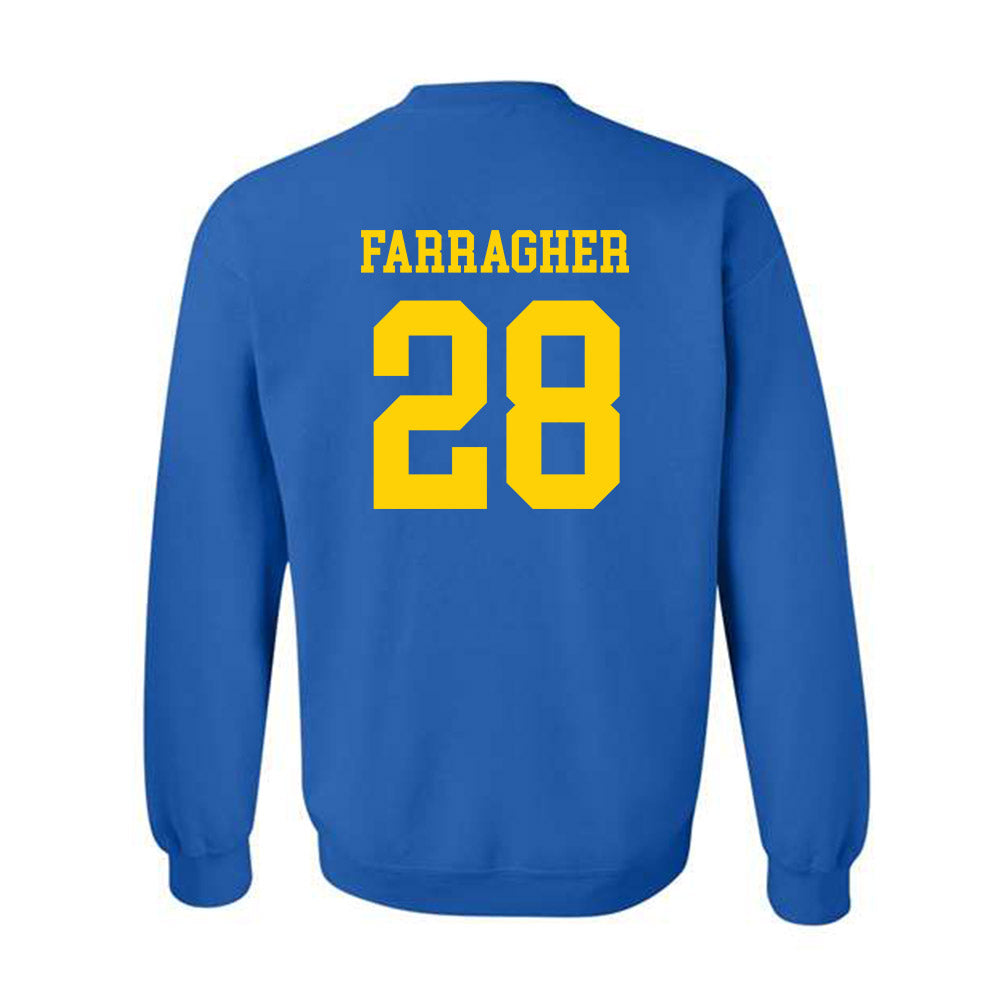 Delaware - NCAA Women's Lacrosse : Maggie Farragher - Fashion Shersey Crewneck Sweatshirt-1