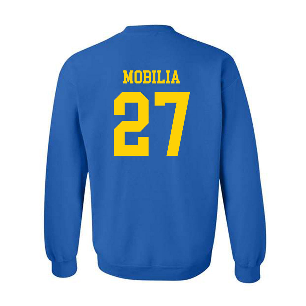Delaware - NCAA Women's Lacrosse : Madeline Mobilia - Fashion Shersey Crewneck Sweatshirt-1