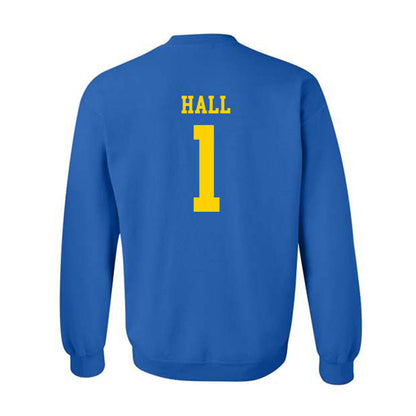 Delaware - NCAA Women's Soccer : Sophia Hall - Fashion Shersey Crewneck Sweatshirt-1
