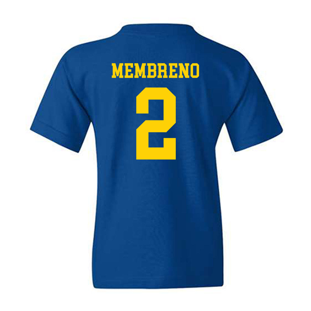 Delaware - NCAA Women's Volleyball : Kristyn Membreno - Fashion Shersey Youth T-Shirt-1