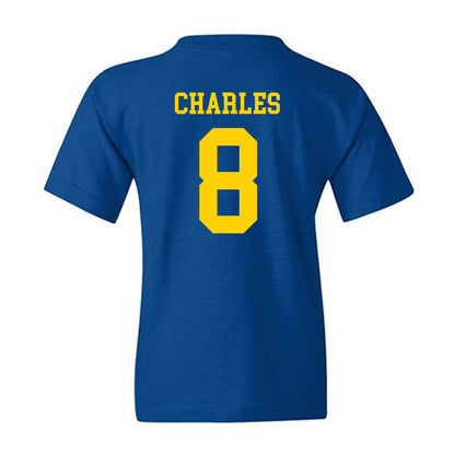 Delaware - NCAA Baseball : Anthony Charles - Fashion Shersey Youth T-Shirt-1