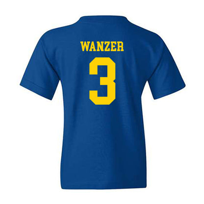 Delaware - NCAA Women's Basketball : Ella Wanzer - Fashion Shersey Youth T-Shirt-1