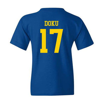 Delaware - NCAA Football : Emmanuel Doku - Fashion Shersey Youth T-Shirt-1