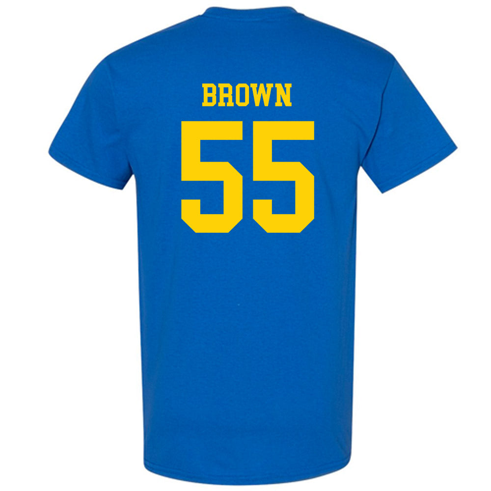 Delaware - NCAA Men's Basketball : Jameel Brown - Fashion Shersey T-Shirt-1