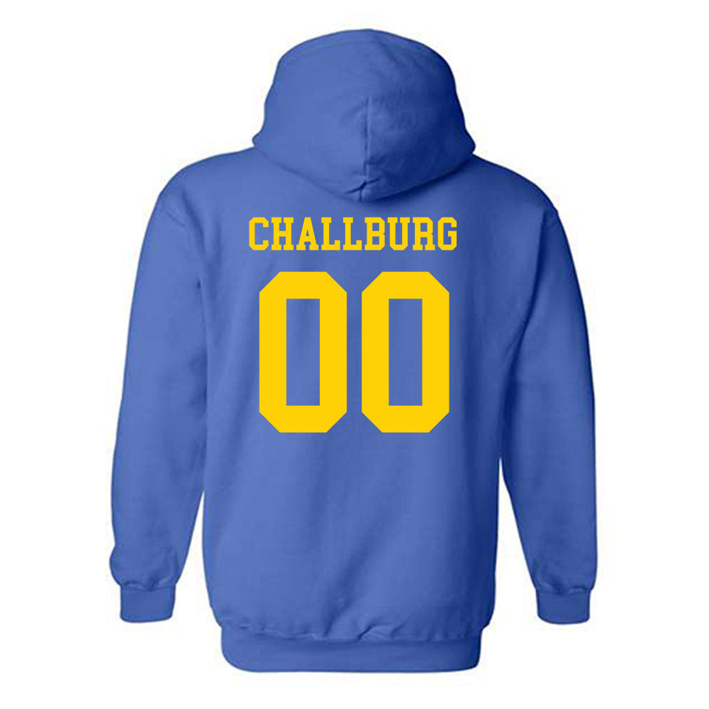 Delaware - NCAA Softball : Karli Challburg - Fashion Shersey Hooded Sweatshirt-1
