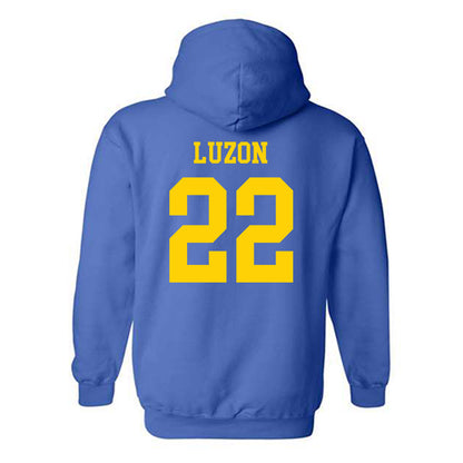 Delaware - NCAA Softball : Kristen Luzon - Fashion Shersey Hooded Sweatshirt