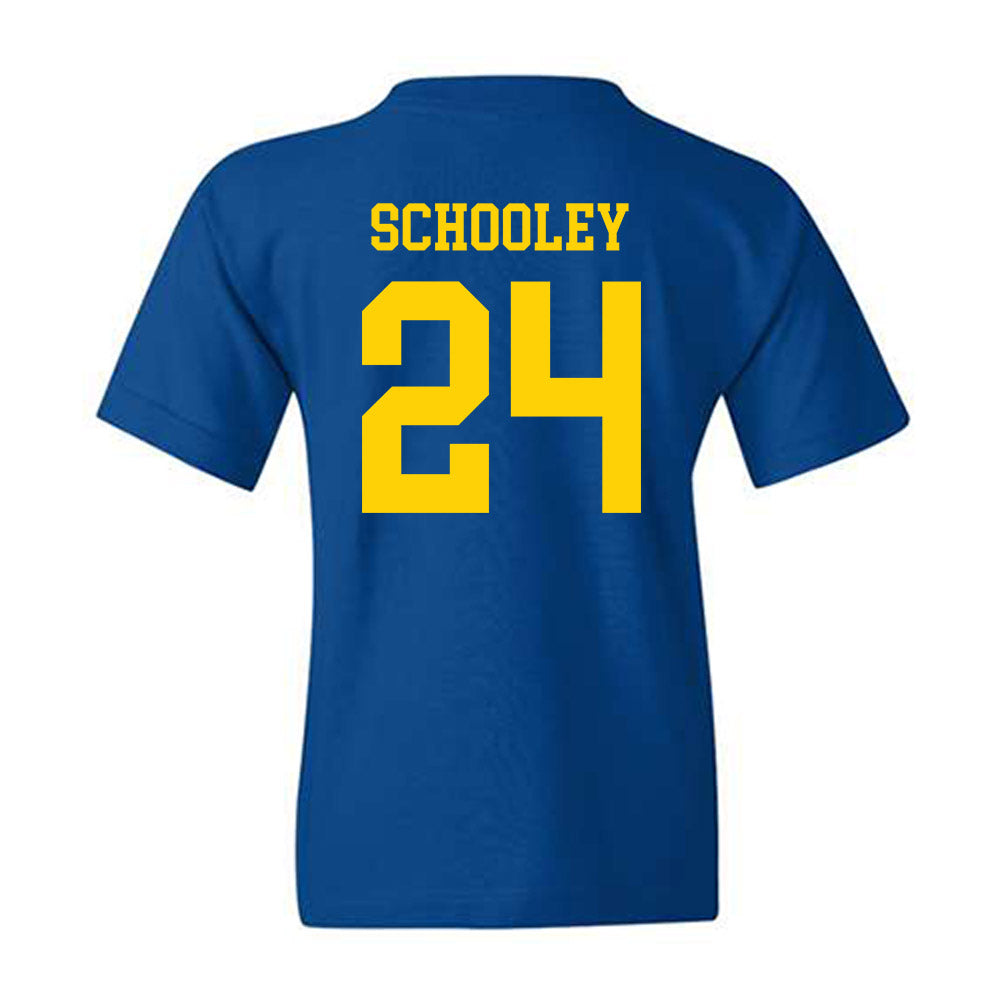 Delaware - NCAA Ice Hockey : Taylor Schooley - Fashion Shersey Youth T-Shirt-1