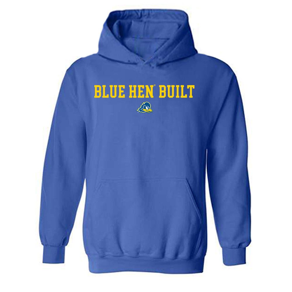Delaware - NCAA Football : Austin Troyer - Fashion Shersey Hooded Sweatshirt-0