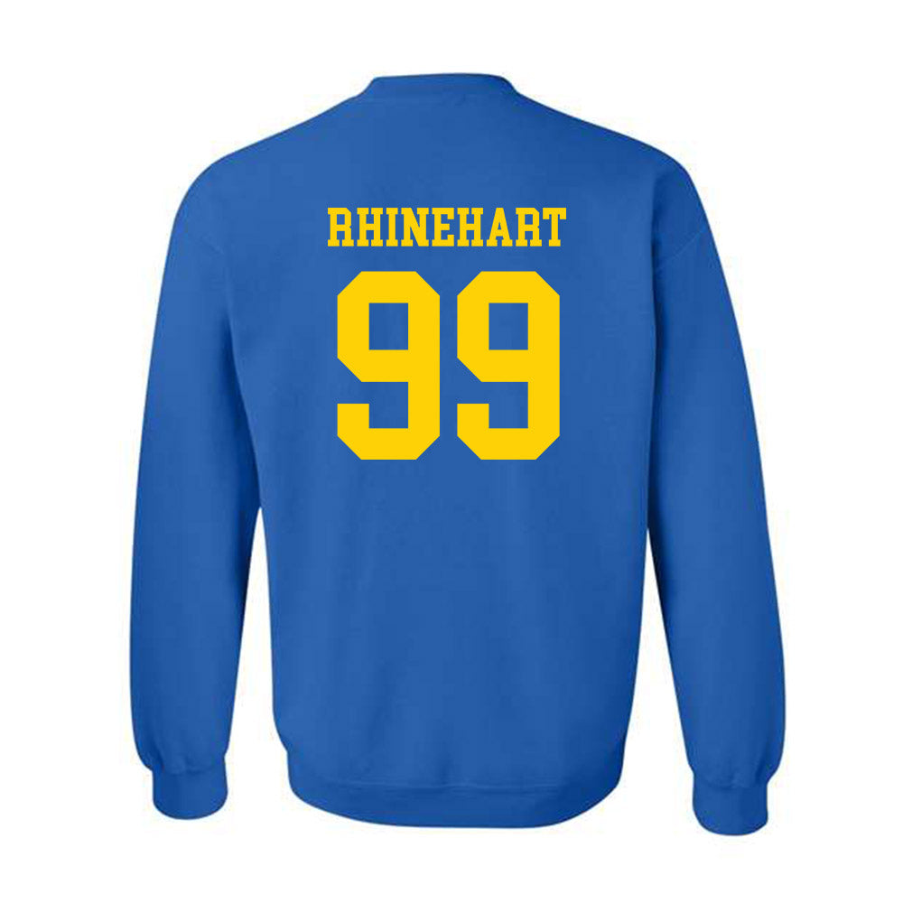 Delaware - NCAA Women's Soccer : Leah Rhinehart - Fashion Shersey Crewneck Sweatshirt-1