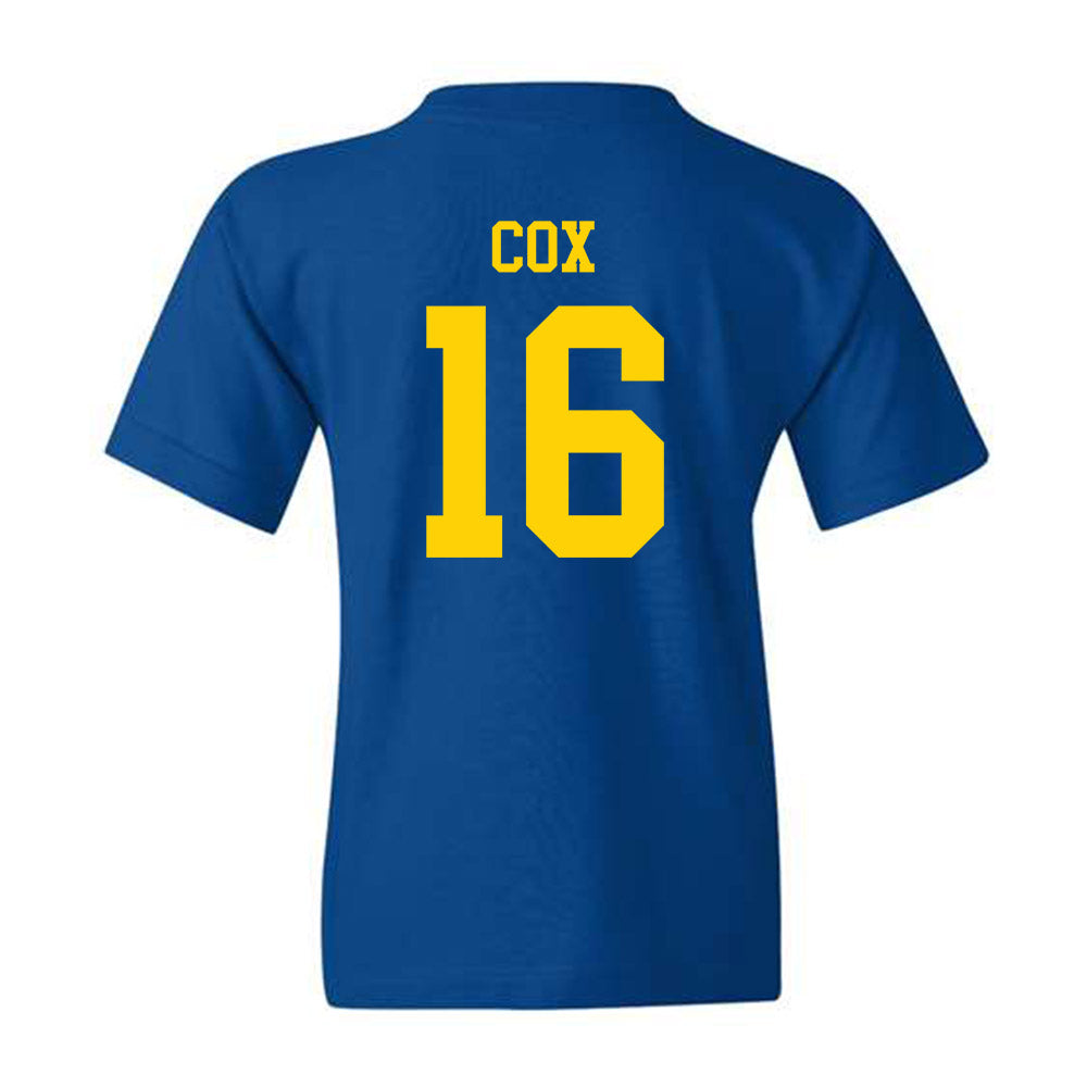 Delaware - NCAA Football : Kshawn Cox - Fashion Shersey Youth T-Shirt