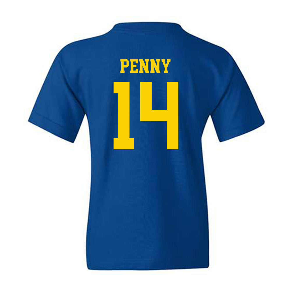 Delaware - NCAA Men's Soccer : Liam Penny - Fashion Shersey Youth T-Shirt-1