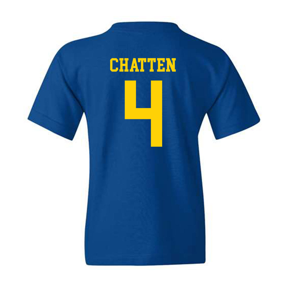 Delaware - NCAA Men's Soccer : Luke Chatten - Fashion Shersey Youth T-Shirt