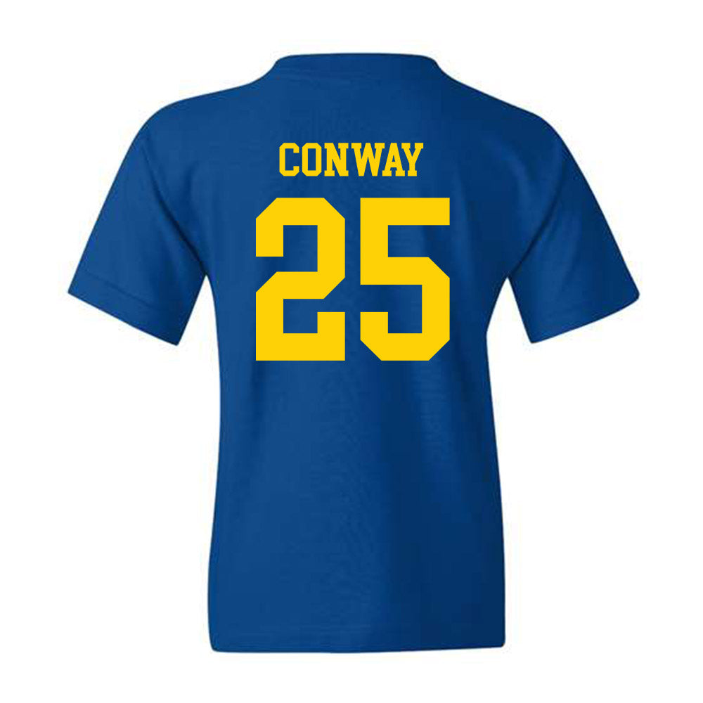 Delaware - NCAA Baseball : Elias Conway - Fashion Shersey Youth T-Shirt