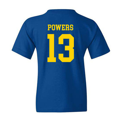 Delaware - NCAA Men's Lacrosse : Brendan Powers - Fashion Shersey Youth T-Shirt-1